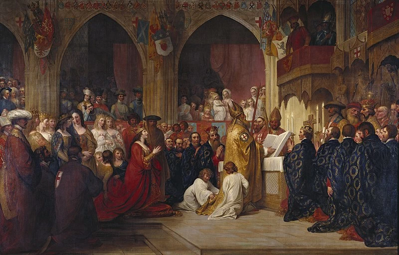 L'istituzione dell'Ordine della Giarrettiera - Royal Collection